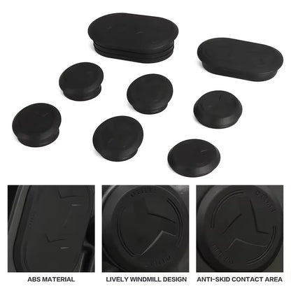 Frame Hole Cover Caps Plug Kit Compatible with Yamaha MT-09 SP 2021-2025
