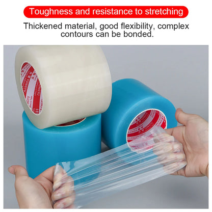 Greenhouse Tape 50M Waterproof Repair Adhesive Polythene Blue 0.15mm