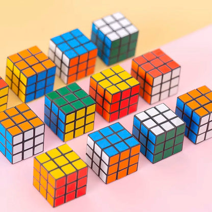10-50Pcs Mini Magic Cube Puzzle Party Bag Fillers Kids Educational Toy
