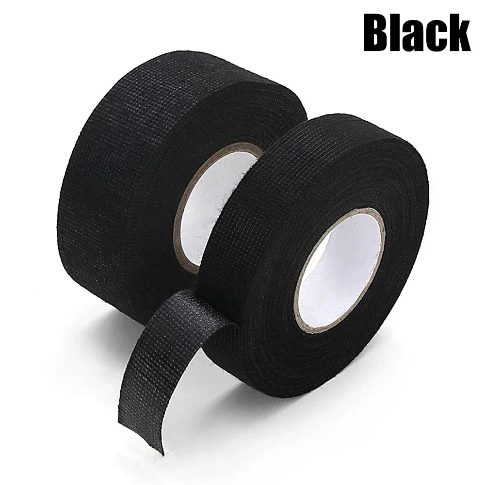 Harness Cloth Tape Heat Resistant Adhesive Wrap for Car Wiring 15M