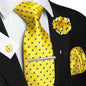 Men's Plaid Tie Clip Set with Pocket Square Cufflinks Wedding Accessories