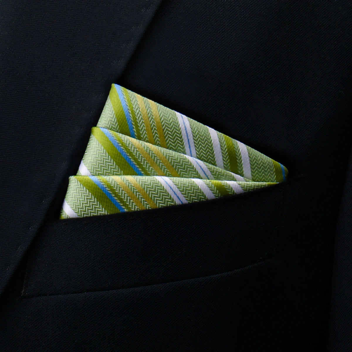 Mens Pocket Square Handkerchief Solid Satin Wedding Accessories