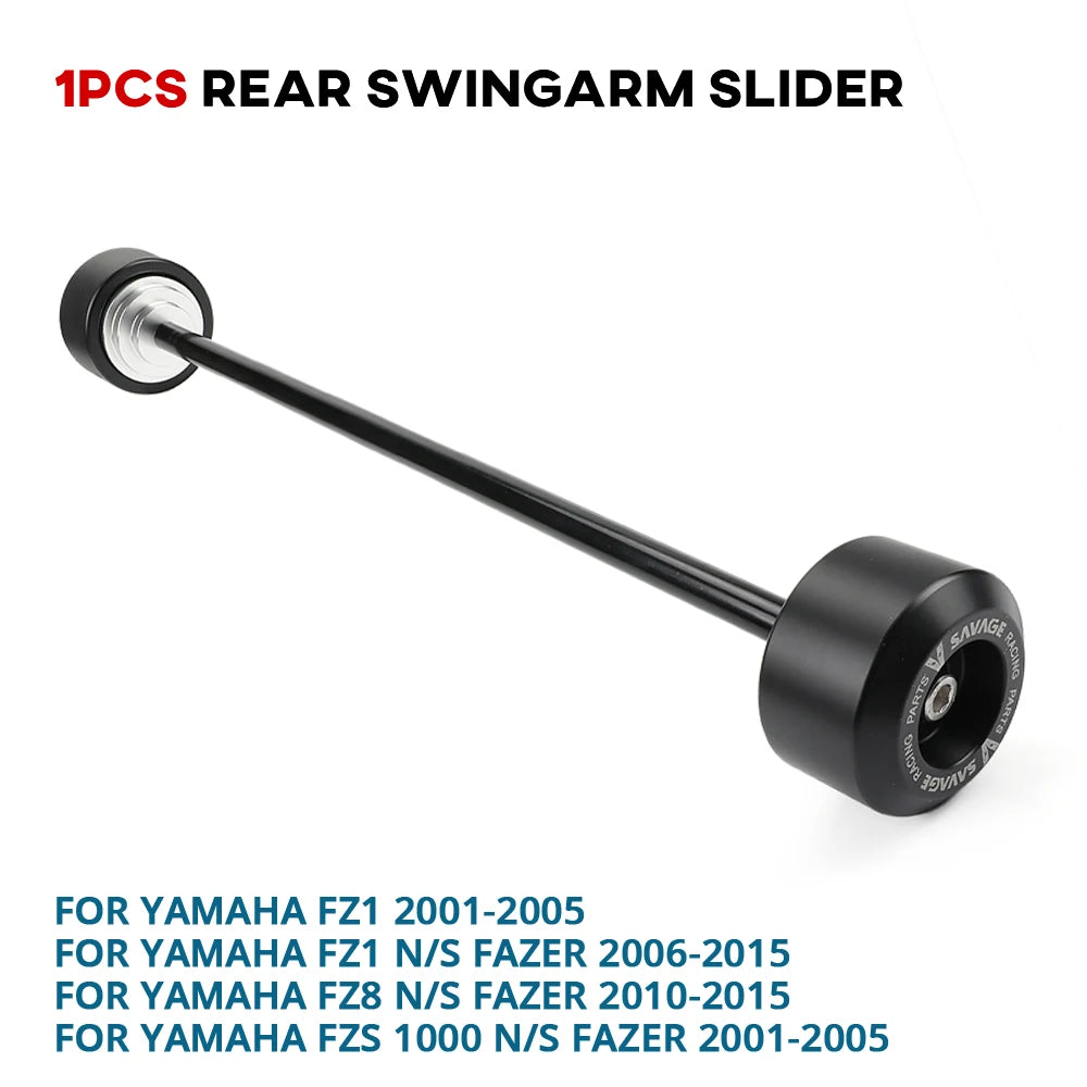 Yamaha FZ1 FZ6 FZ8 Fazer XJR1300 TDM900 Front Fork Axle Crash Slider