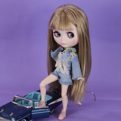 Icy Blyth Doll Joint Body 1/6 BJD White Skin 30cm Toy Gift
