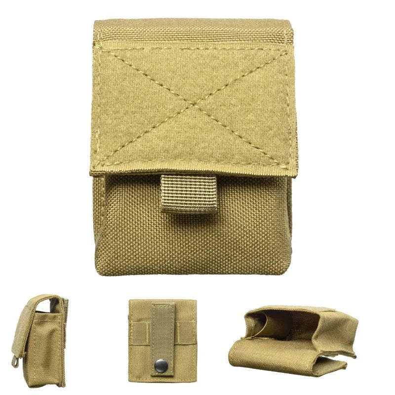Tactical Molle EDC Pouch Ammo Waist Bag Hunting Airsoft Gear Pocket