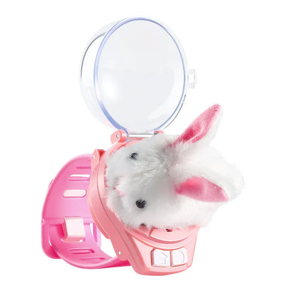 LED Lights RC Car Watch Toy Mini 2.4GHz Kids Racing Gift for Children