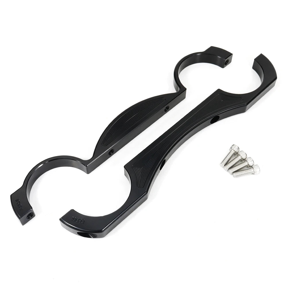 Front Fork Brace CNC Aluminum Bracket for Suzuki V-Strom 650 DL650 2004-2024