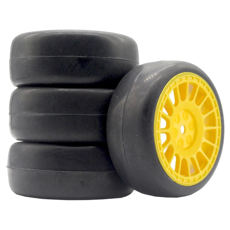 12mm Hex RC Wheels for 1/10 Rally Racing Car HSP HPI Tamiya Traxxas