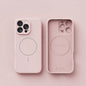 Liquid Silicone MagSafe Case for iPhone 11-17 Air Pro Max Plus Matte Cover