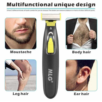 Electric Shaver for Women Portable Full Body Trimmer USB Rechargeable Razor