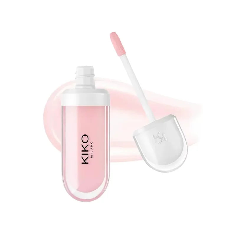 Kiko 3D Mirror Lip Gloss Waterproof Non-Stick Red Shiny Lip Glaze 6.5ml