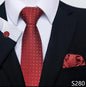 EXPROTAS Tie Pocket Square 8cm Wedding Formal Men’s Accessories