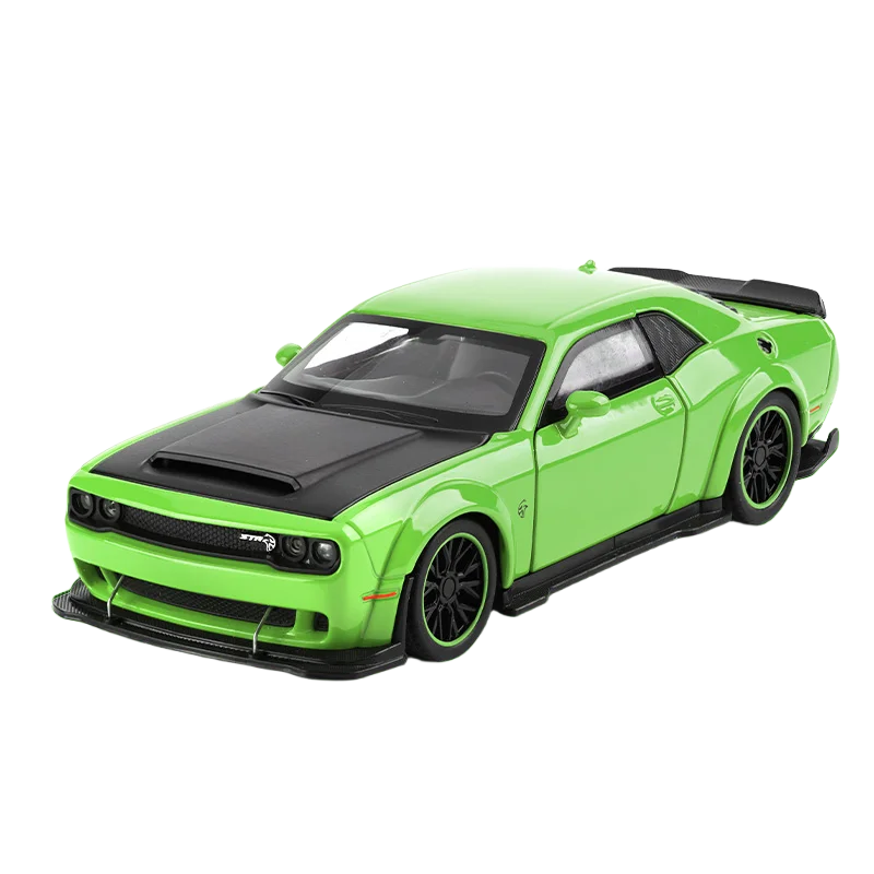 1:32 Dodge Challenger SRT Hellcat Redeye Diecast Alloy V8 Model Car