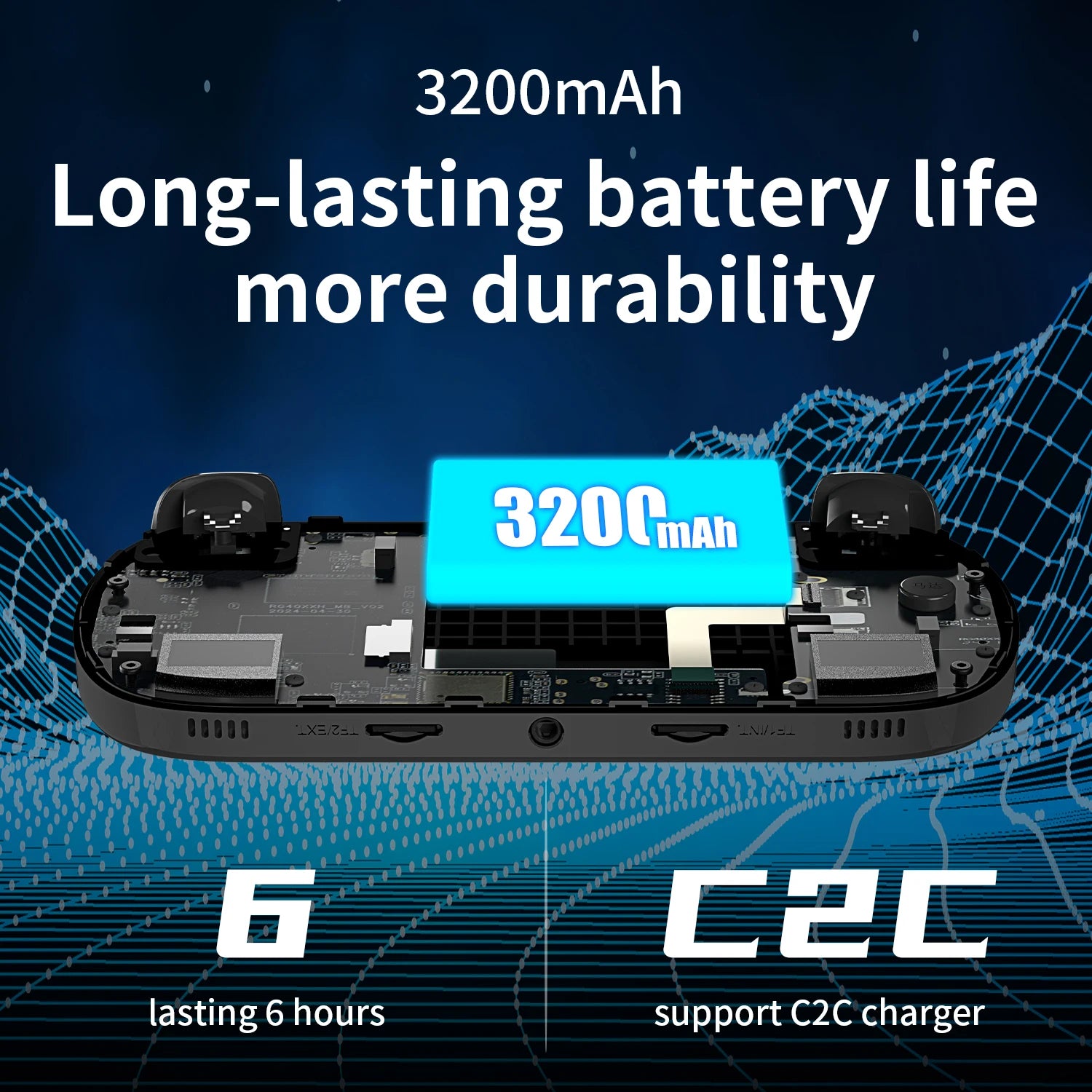 ANBERNIC RG40XX H Handheld Game Console Linux 4.0in IPS Retro Gaming - EXPROTAS