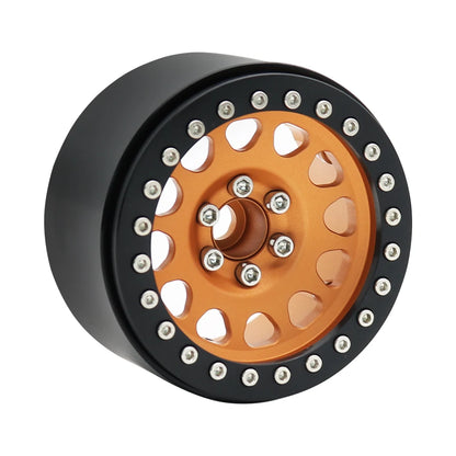 1/10 RC Crawler CNC 2.2" Aluminum Beadlock Wheels for TRX4 TRX6 Axial SCX10 Wraith Capra - EXPROTAS