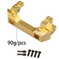 Brass Axle Mount Portal Drive Housing for 1/10 RC Traxxas Crawler TRX4 TRX6