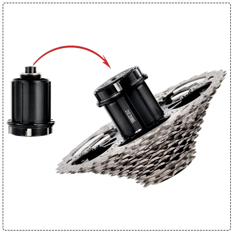 SUNSHINE 8–12 Speed Road Cassette 11-23T to 11-36T Compatible Shimano HG - EXPROTAS