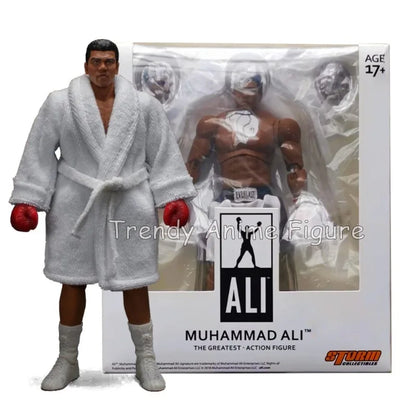 Fighting Champion Action Figure 18cm ST Boxing Champion Gold Belt Tyson Movable Toys Ornaments PVC Figures Collection Model-EXPROTAS