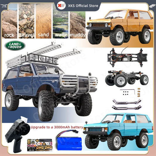 MN168 RC Car 1:12 Full Scale RTR Version MN Model 2.4G 4WD 280 Motor Proportional Off-Road RC Remote Control Car for Boys Gifts-EXPROTAS