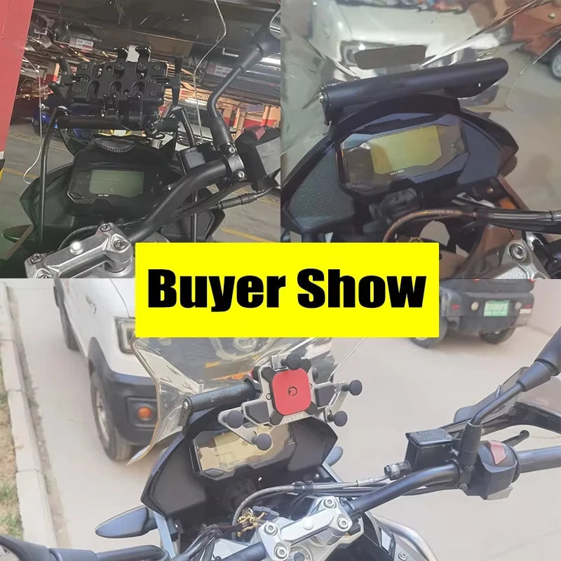 For BMW G310GS G310R 2017-2024 GPS Navigation Mount Bracket Handlebar Holder