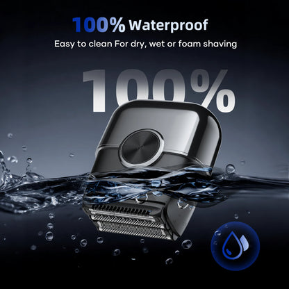 Portable Mini Electric Shaver for Men USB Rechargeable Travel Razor 8000RPM