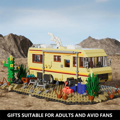 Breaking Bad RV Camper Bus Car Model Building Blocks Adventure Toy