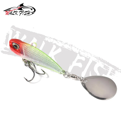 WALK FISH Metal VIB Spinner Lure 7g–21g Tail Vibration Trolling Bait