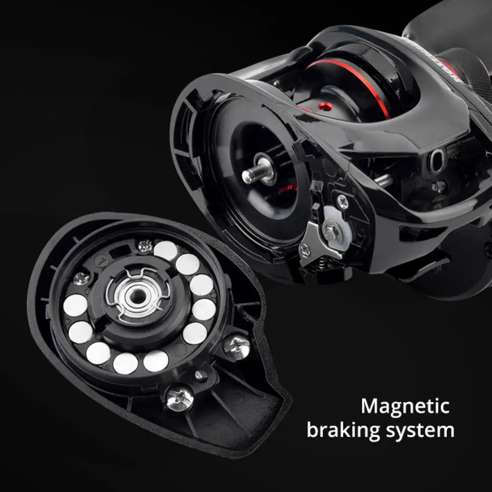 KastKing MaxSteel Baitcasting Reel Magnetic Braking System 7.1:1 Gear Ratio 5+1 Ball Bearings 7KG Max Drag Fishing Coil-EXPROTAS