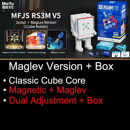 MoYu RS3M V5 3x3 Magnetic Speed Cube 2023 Puzzle Toy Cubo Magico
