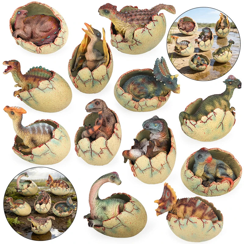 Oenux Classic Dinosaur Model Collection T-Rex Spinosaurus Velociraptor