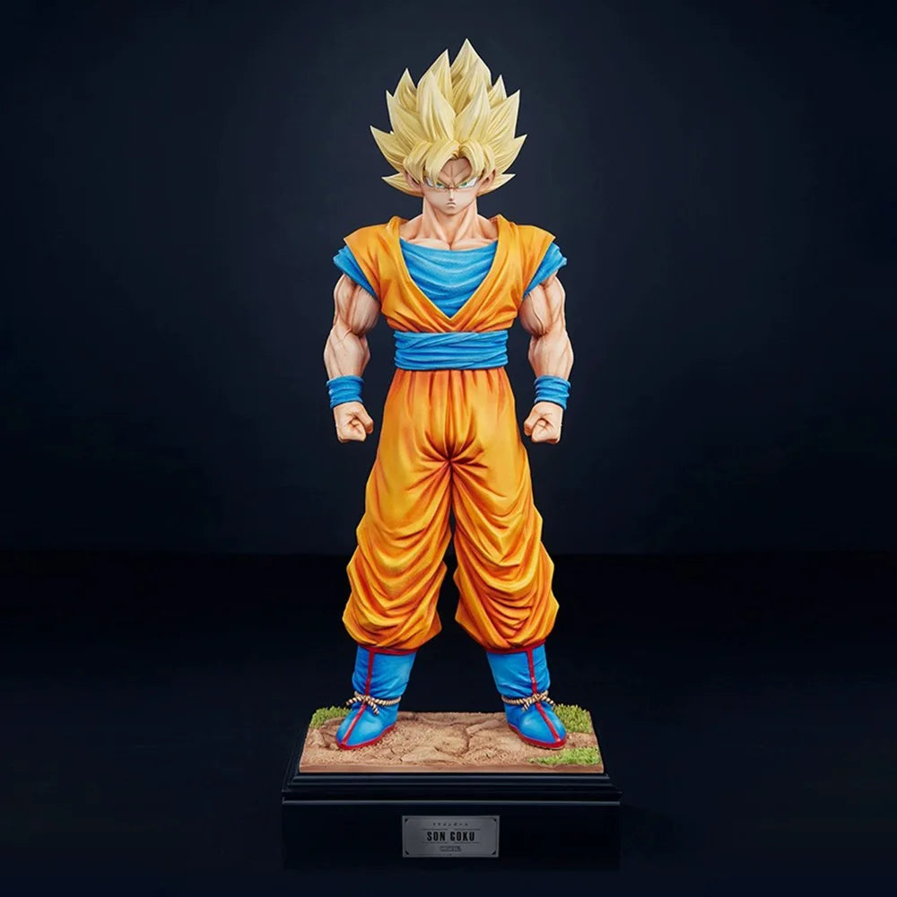 Anime Dragon Ball Z Ultra Instinct Goku Figure 34cm PVC Action Statue Collectible Gift