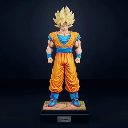 Anime Dragon Ball Z Ultra Instinct Goku Figure 34cm PVC Action Statue Collectible Gift