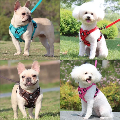 Dog Vest Strap Harness Reflective Adjustable Padded for Puppy and Cats