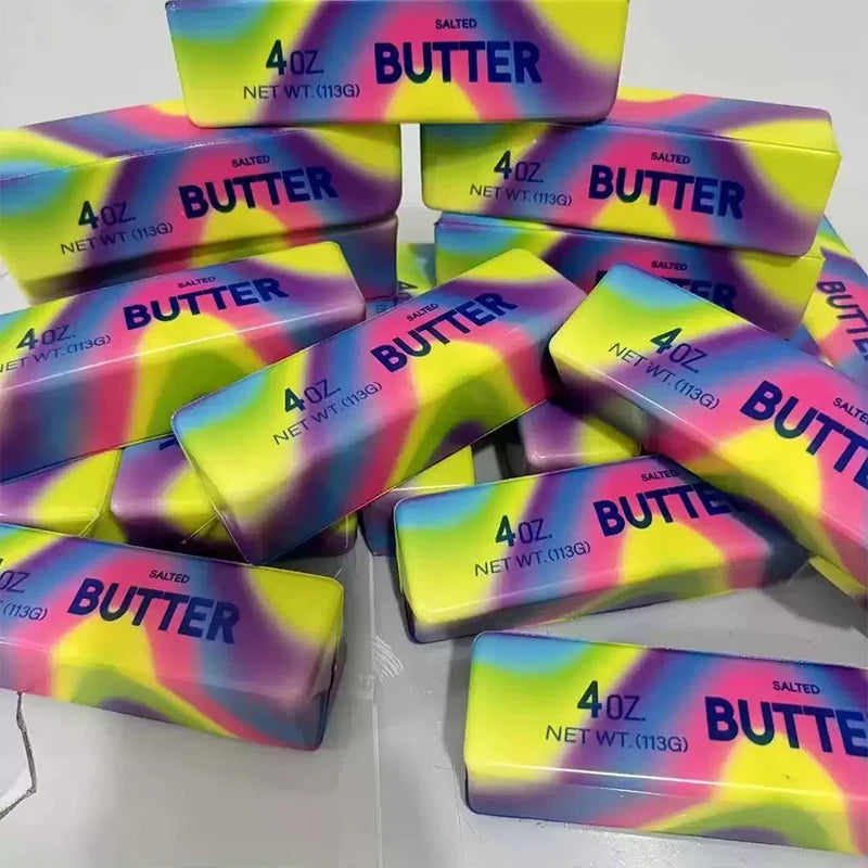 Squishy Butter Stick Fidget Toy Stress Relief Slow Rising Squeeze Ball