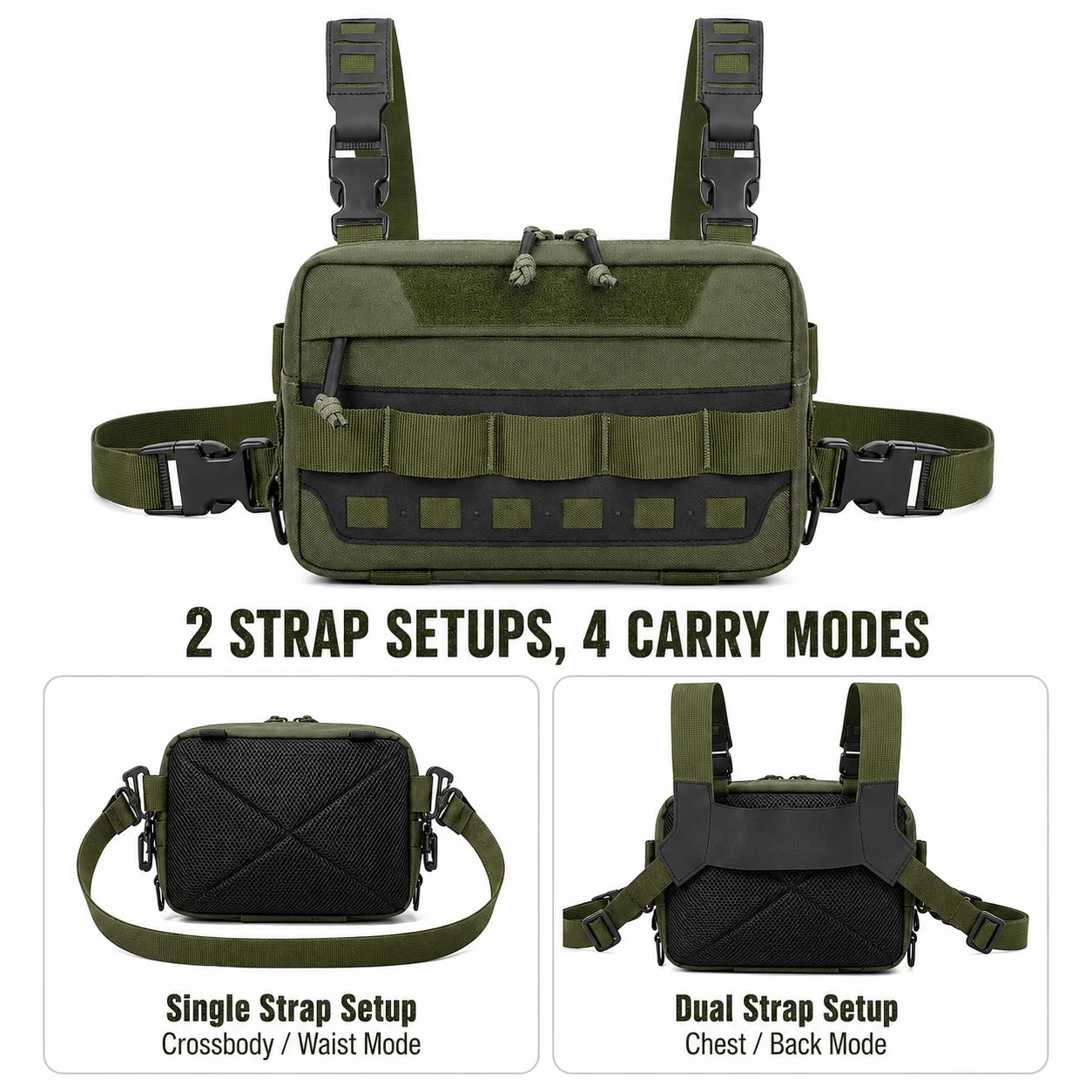 Fishing Waist Bag Waterproof Outdoor Tackle Pack for Hiking Camping