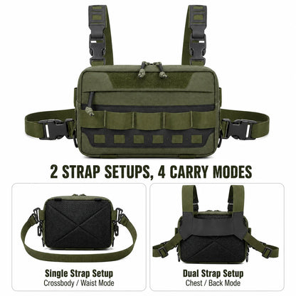 Fishing Waist Bag Waterproof Outdoor Tackle Pack for Hiking Camping