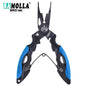 Fishing Pliers Hook Multi-tool Line Cutter Remover Snips Scissors 420 Steel