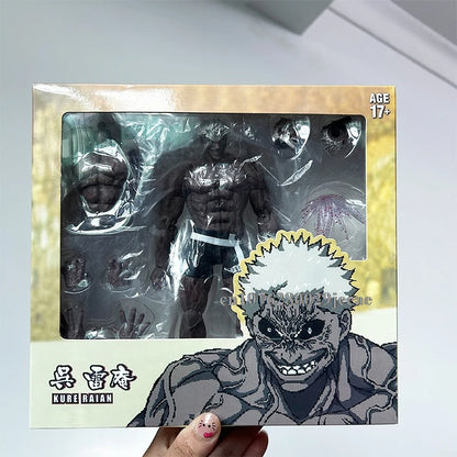 18cm Kengan Ashura Tokita Ohma Kure Raian PVC Movable Action Figure Toy