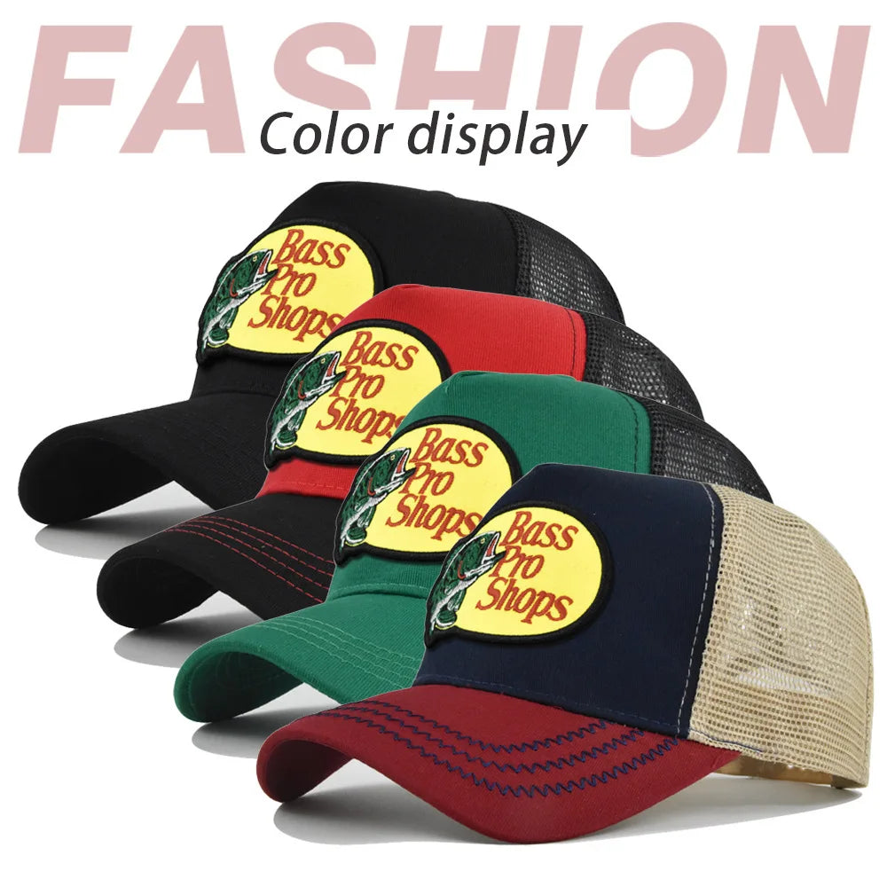 Sunshade Breathable Mesh Cap Outdoor Casual Hip-Hop Summer Hat