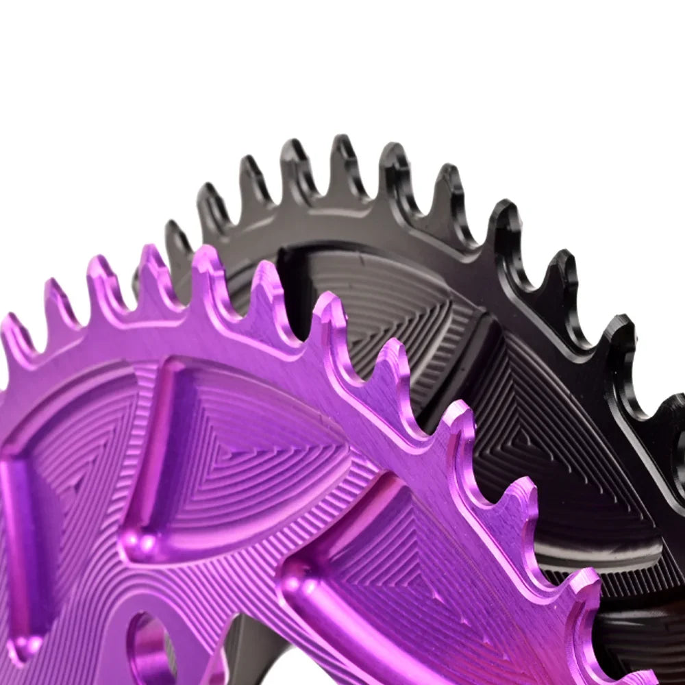 GOLDIX 110BCD AERO Chainring 3mm Offset 4-Bolt for Shimano R7000 R7100 R8100