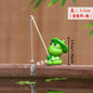 Decoration Mini Fishing Garden Ornament for Fish Tank Pond