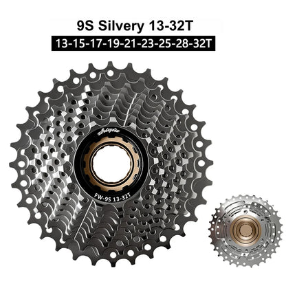 Threaded Bicycle Freewheel 7/8/9/10 Speed 13-28T 14-28T 13-32T