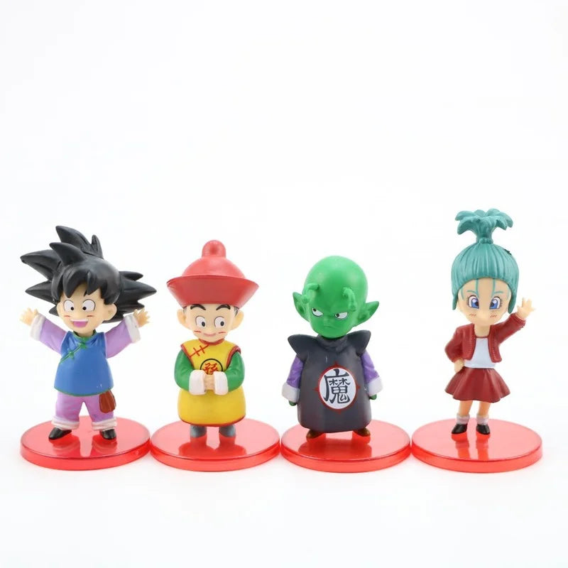 13pcs Mini Anime Figures Set Saiyan Collection Model Toy Gift