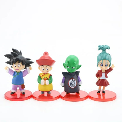 13pcs Mini Anime Figures Set Saiyan Collection Model Toy Gift