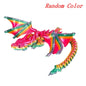 3D Printed Wyvern Dragon Model Articulated Desktop Ornament Collectible