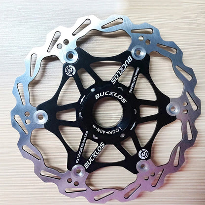 BUCKLOS MTB Floating Disc Brake Rotors 2pc 160mm 180mm 203mm Bicycle