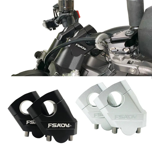 NEW 22mm 28mm Motorcycle Handlebar Riser Motocross Heightening Clamp Mount Pit Bike For Benelli For BMW For Yamaha For Honda-EXPROTAS