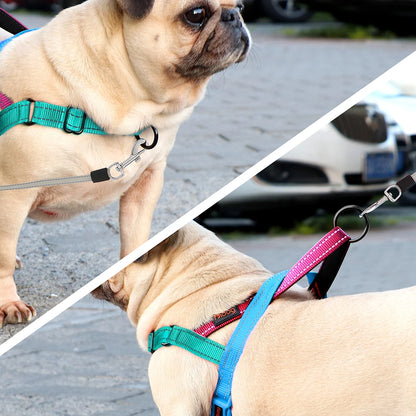 No Pull Dog Harness Reflective Adjustable Padded Vest for Large Dogs