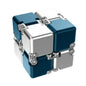 Metal Infinity Magic Cube Fidget Toy Decompression Puzzle for Adults Kids