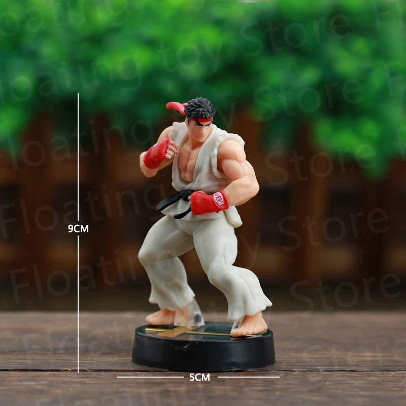 Street Fighter Ken Masters Ryu PVC Anime Fighting Game Action Figure Toy